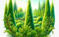 Thuja smaragd als natürlicher Lärmschutz