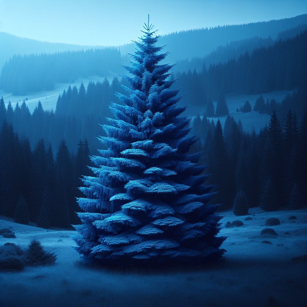 Blau Fichte
