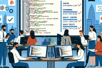 Zarządzanie jakością oprogramowania w software house: testowanie i kontrola jakości.