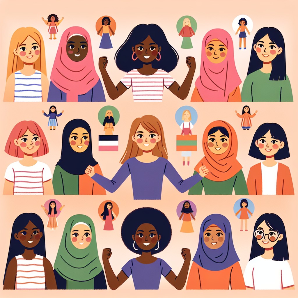 What do girls enjoy doing in their free time?